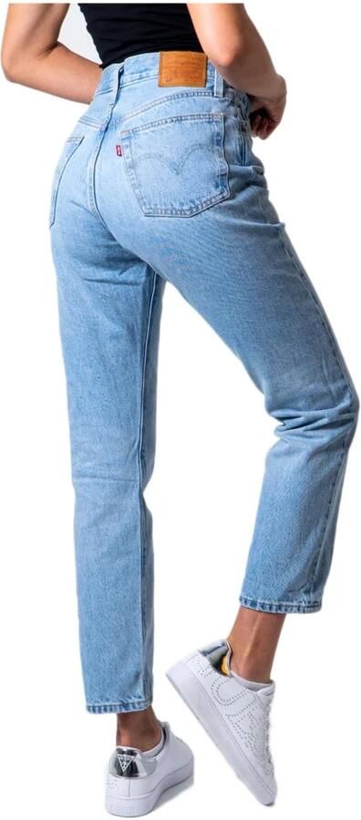 Levi's Blauwe Katoenen 5-Pocket Jeans voor Vrouwen Blue Dames - Foto 14