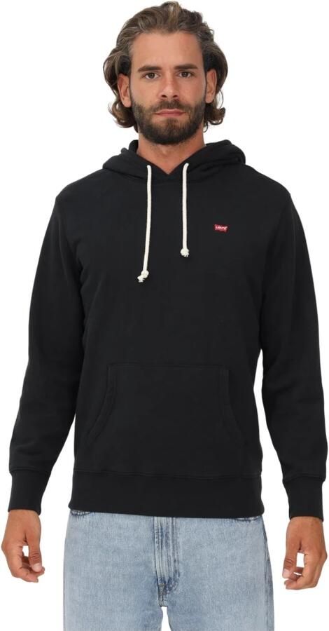 Levi's Hoodie Sweatshirt Klassiek Zacht Comfortabel Casual Black Heren - Foto 16