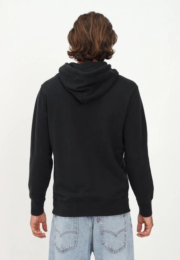 Levi's Hoodie Sweatshirt Klassiek Zacht Comfortabel Casual Black Heren - Foto 9