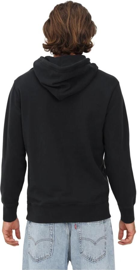 Levi's Hoodie Sweatshirt Klassiek Zacht Comfortabel Casual Black Heren - Foto 17