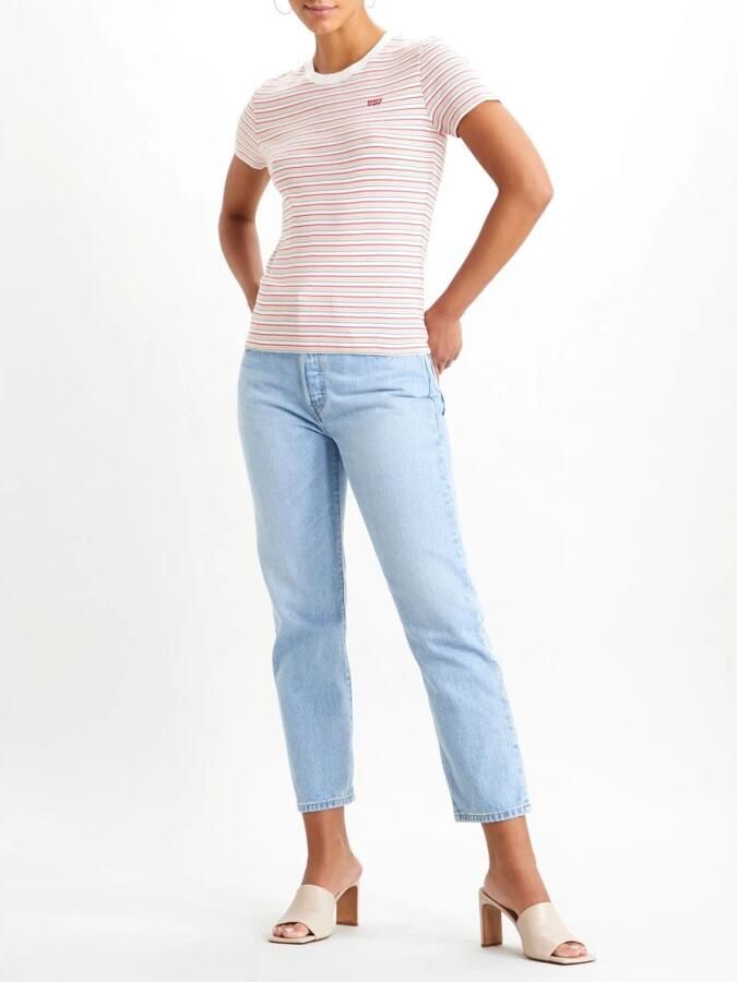 Levi's Blauwe Katoenen 5-Pocket Jeans voor Vrouwen Blue Dames - Foto 4