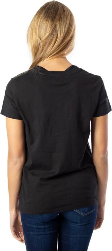 Levi's Zwart Print T-shirt voor Dames Black Dames - Foto 15