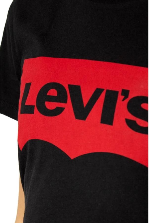 Levi's Zwart Print T-shirt voor Dames Black Dames - Foto 14