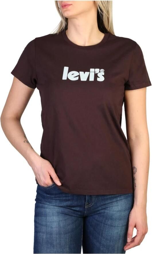 Levi's T-shirt met labelprint model 'THE PERFECT TEE' - Foto 3