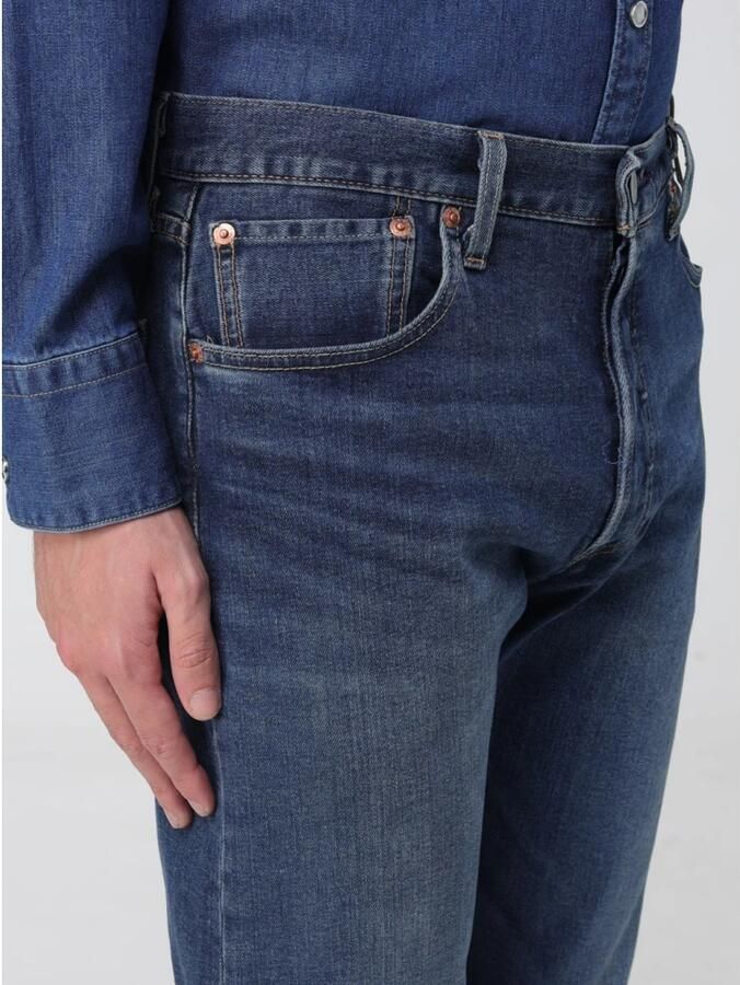 Levi's Donker Indigo Regular Fit Denim Jeans Blue Heren - Foto 2
