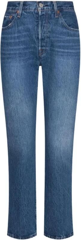 Levi's 300 Straight fit jeans van katoen model '501' 'Water - Foto 5