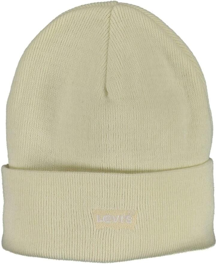 Levi's Witte Pet met Geborduurd Logo Tijdloze Stijl White Unisex