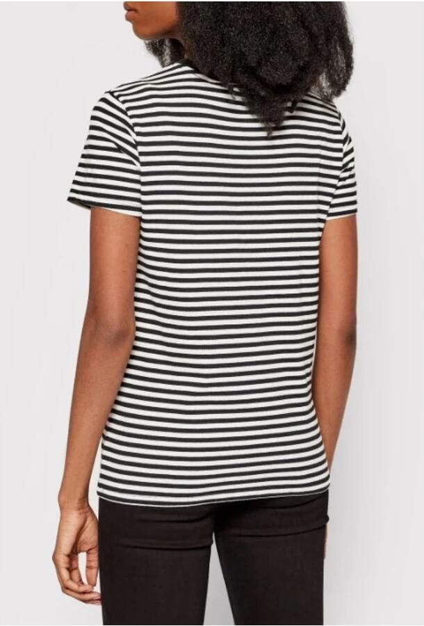 Levi's Gestreept T-shirt met Housemark Logo voor Dames Multicolor Dames - Foto 12