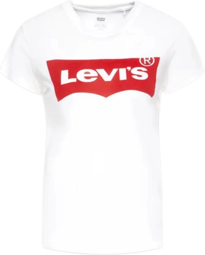 Levi's Grafisch T-shirt Lente Zomer Collectie White Dames - Foto 4