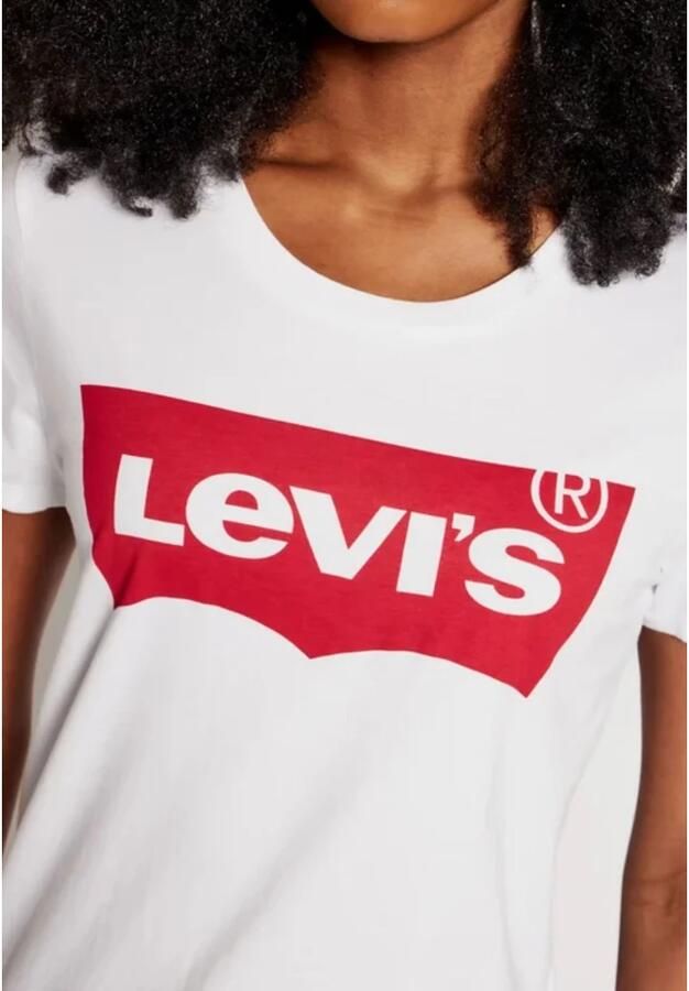 Levi's Grafisch T-shirt Lente Zomer Collectie White Dames - Foto 13
