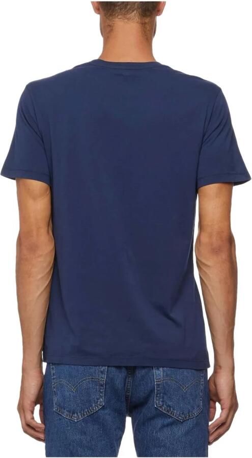 Levi's Blauwe Logo Tee Klassieke Crew Neck Blue Heren - Foto 11