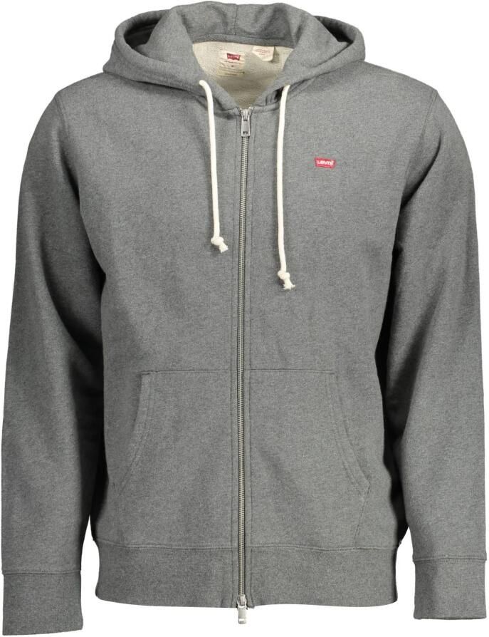 Levi's Capuchonsweatvest NEW ORIGINAL ZIP UP met logo-borduring en kangoeroezak - Foto 2
