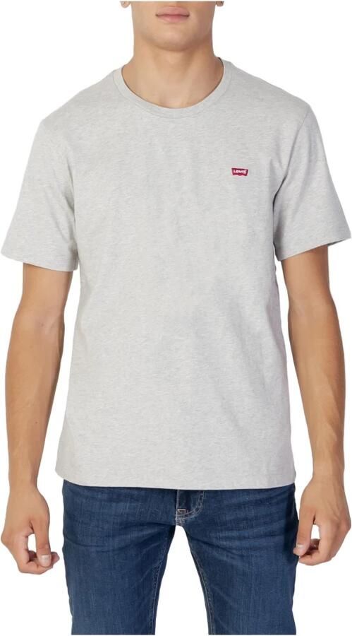Levi's T-shirt original housemark light miist heather - Foto 3