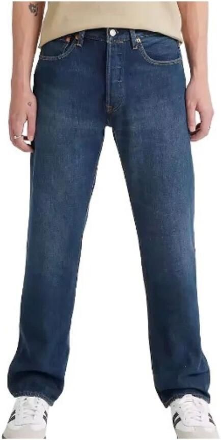 Levi's Heren Originele 501 Jeans Blue Heren