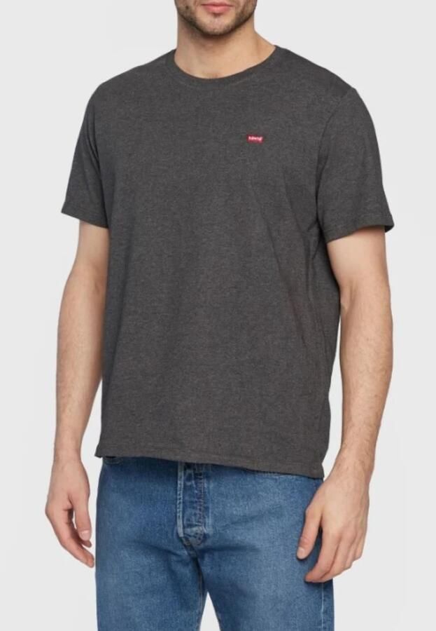 Levi's Klassieke katoenen T-shirts en Polos in Grijs Gray Heren - Foto 9