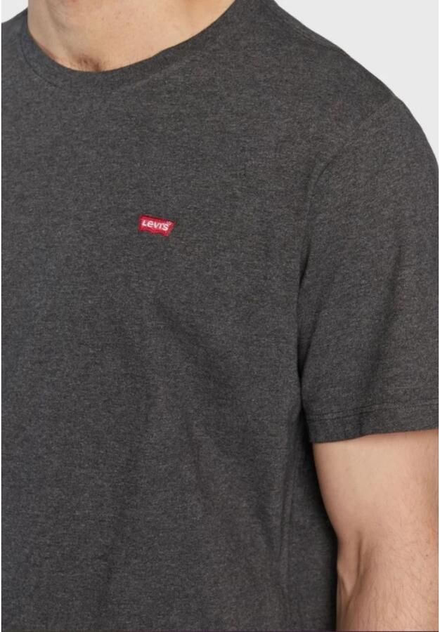 Levi's Klassieke katoenen T-shirts en Polos in Grijs Gray Heren - Foto 8