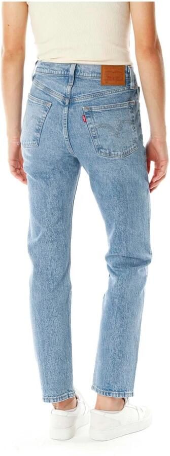 Levi's 300 Jeans met labelpatch van leer model '501 JEANS FOR WOMEN' Model '501 JEANS' - Foto 10