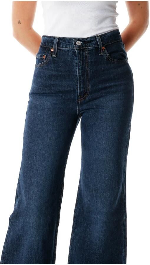 Levi's Straight Jeans Levis Ribcage Bells Sonoma Train - Foto 2