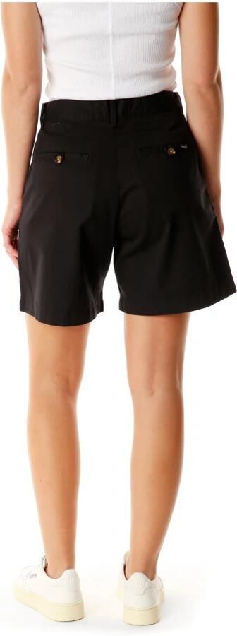 Levi's Hoge Taille Geplooide Shorts Black Dames - Foto 2