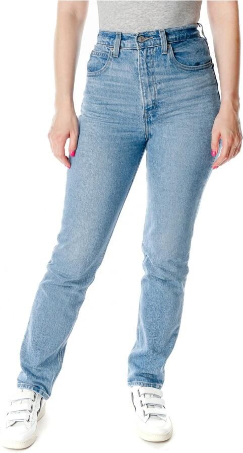 Levi's Straight jeans 70S HIGH SLIM STRAIGHT Met verborgen knoopsluiting - Foto 4