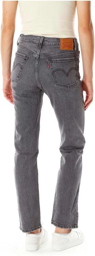 Levi's Hoge Taille Slim-Fit Straight Jeans Gray Dames - Foto 9