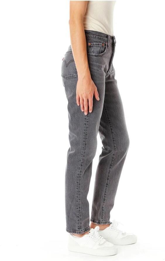 Levi's Hoge Taille Slim-Fit Straight Jeans Gray Dames - Foto 7
