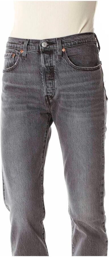 Levi's Hoge Taille Slim-Fit Straight Jeans Gray Dames - Foto 8