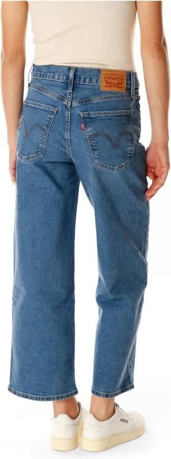 Levi's 300 High rise wide leg jeans met verkort model - Foto 6
