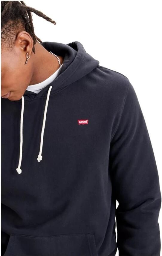 Levi's Hoodie Sweatshirt Klassiek Zacht Comfortabel Casual Black Heren - Foto 11