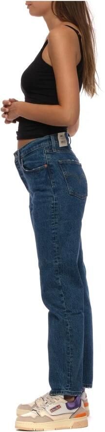 Levi's Regular fit jeans met riemlussen model '501 CROP JAZZ POP' - Foto 20