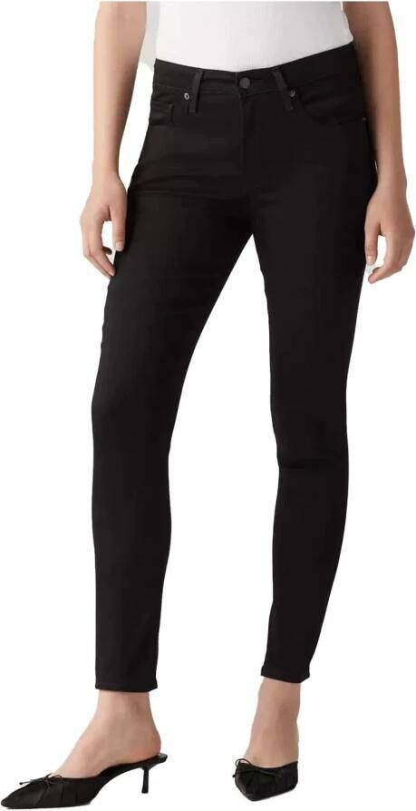 Levi's Jeans 721 High Rise Skinny Black Dames