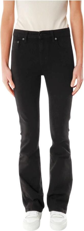 Levi's Zwarte Jeans Rechte Snit met Knoopsluiting Black Dames - Foto 11