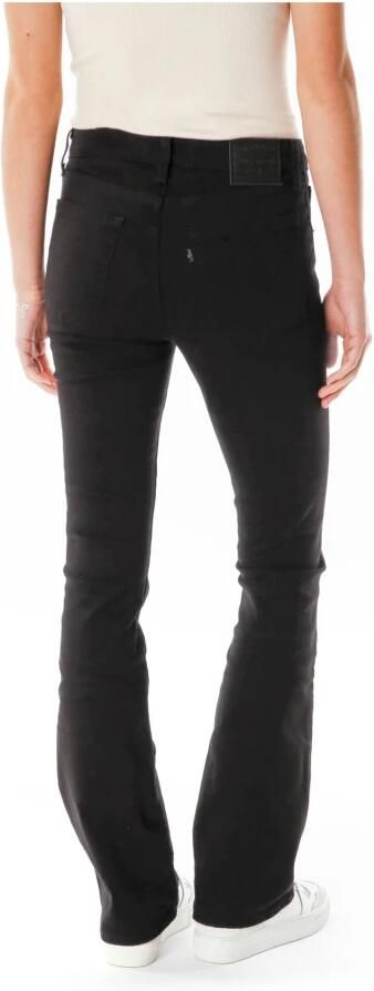 Levi's Zwarte Jeans Rechte Snit met Knoopsluiting Black Dames - Foto 9