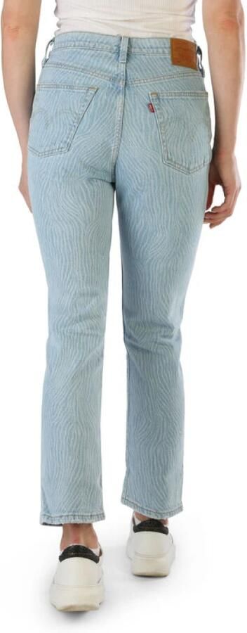 Levi's Dames Jeans met knoopsluiting Blue Dames - Foto 4
