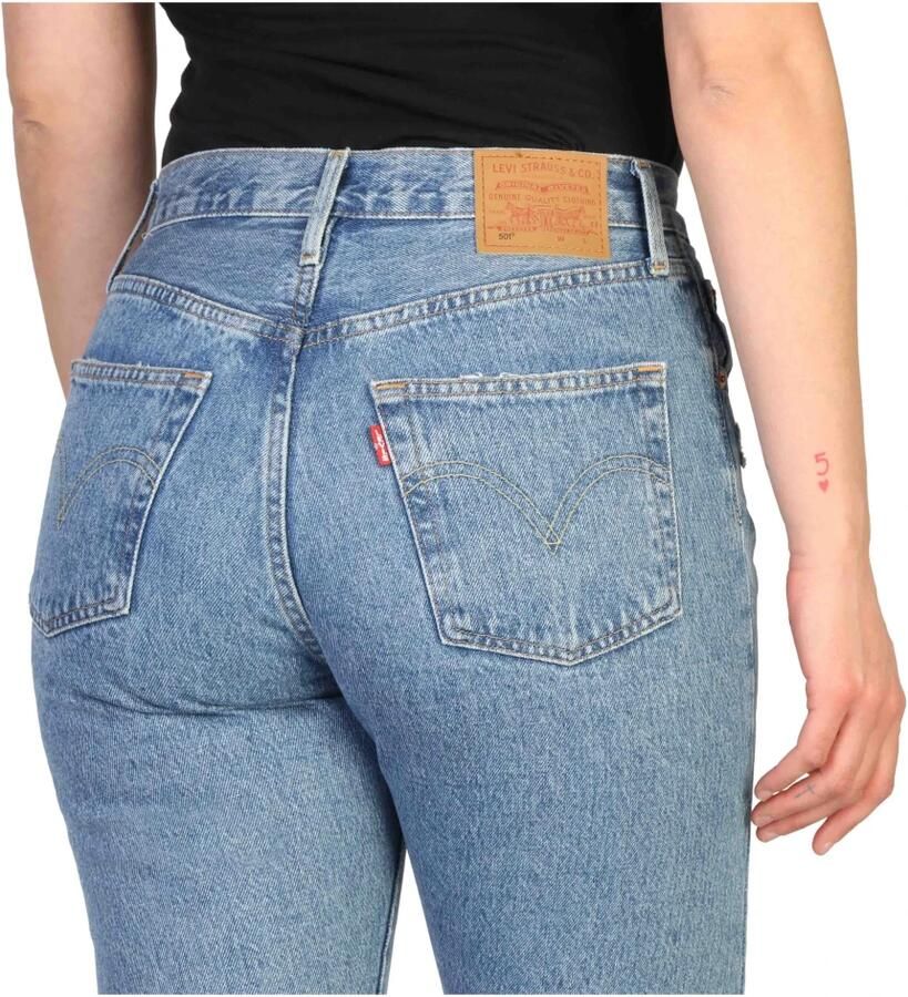 Levi's Collectie 'Verantwoord Gemaakt' '501 Original' jeans Blauw Dames - Foto 2