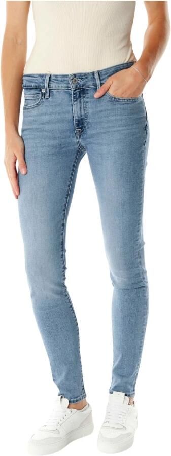 Levi's Skinny fit jeans 711 Skinny met lage tailleband - Foto 4
