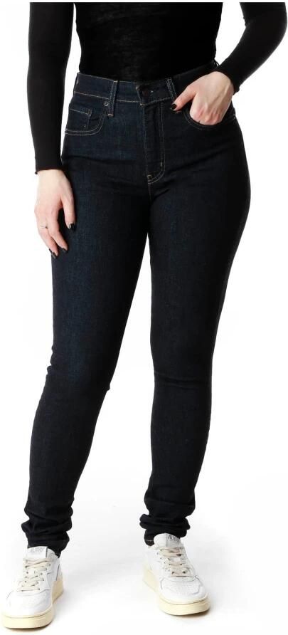 Levi's 721 high waist skinny jeans dark blue denim - Foto 15