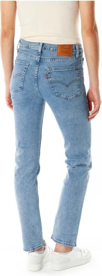 Levi's 724 high waist straight leg jeans dark blue denim - Foto 12