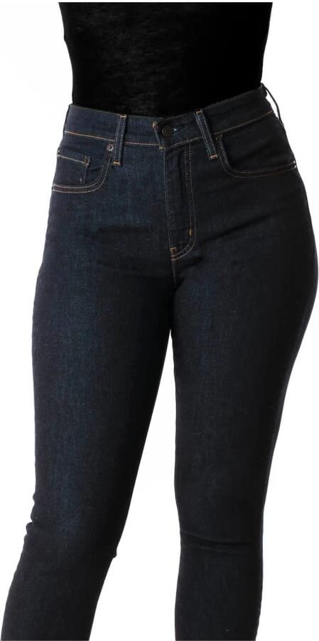 Levi's 721 high waist skinny jeans dark blue denim - Foto 13