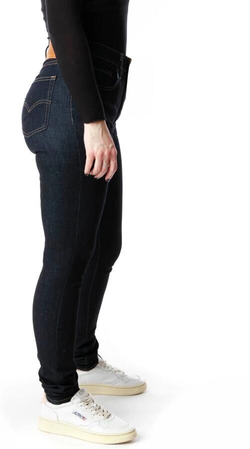 Levi's 721 high waist skinny jeans dark blue denim - Foto 12