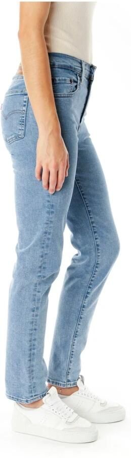 Levi's 724 high waist straight leg jeans dark blue denim - Foto 14
