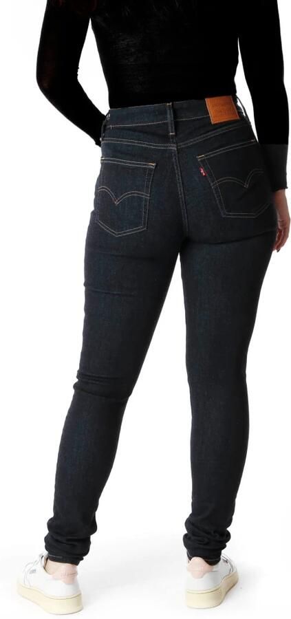 Levi's 721 high waist skinny jeans dark blue denim - Foto 14