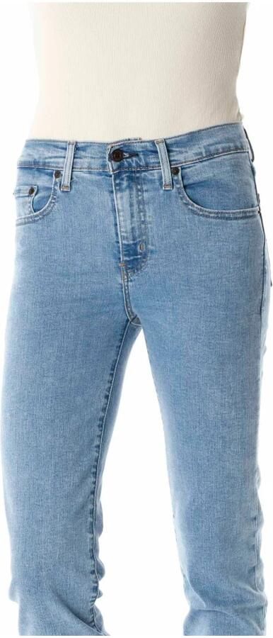Levi's 724 high waist straight leg jeans dark blue denim - Foto 11