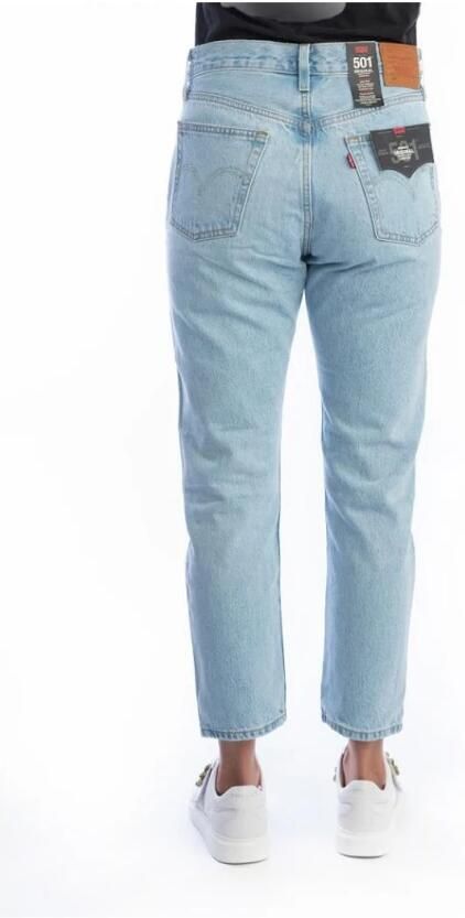 Levi's Blauwe Katoenen 5-Pocket Jeans voor Vrouwen Blue Dames - Foto 15