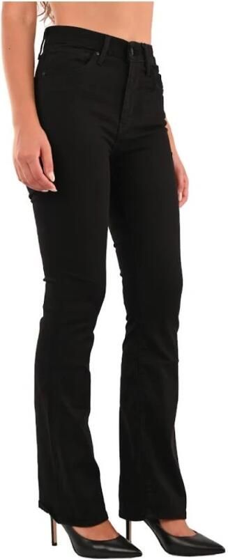 Levi's Zwarte Jeans Rechte Snit met Knoopsluiting Black Dames - Foto 9