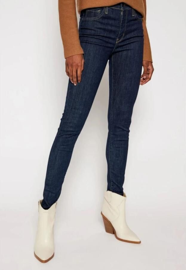 Levi's jeans Donna 720 Hirise Super Skinny Deep Blue Dames - Foto 14