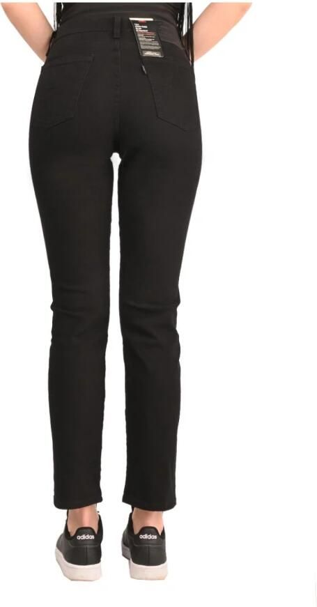 Levi's 724 high rise straight fit jeans black sheep - Foto 4
