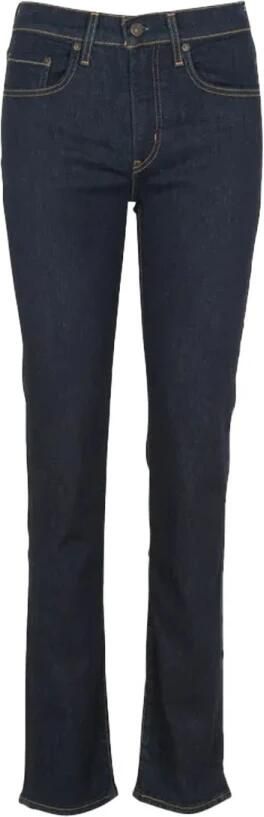 Levi's 724 high waist straight leg jeans dark blue denim - Foto 11