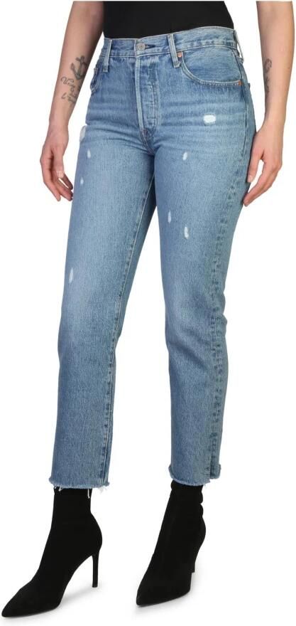 Levi's Collectie 'Verantwoord Gemaakt' '501 Original' jeans Blauw Dames - Foto 3