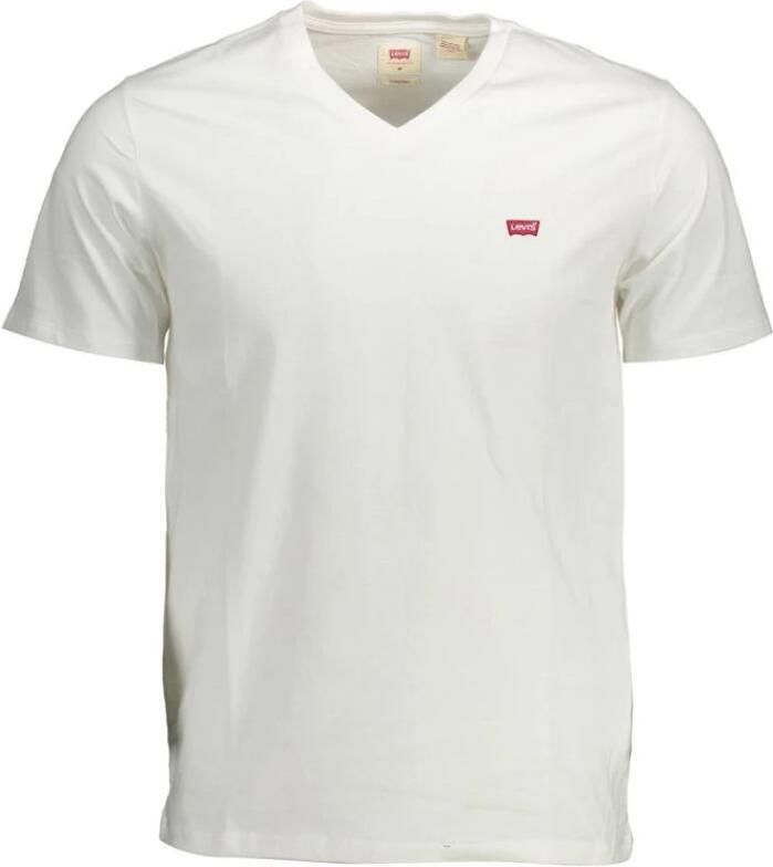 Levi's Heren Wit T-shirt Korte Mouw White Heren - Foto 1